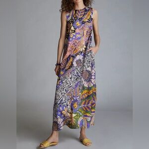 Anthropologie Alanna Maxi Dress Size Small NWOT